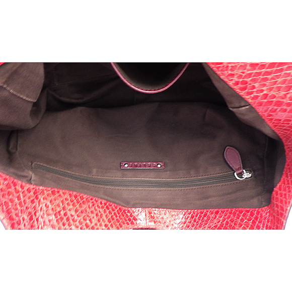 Celine Python Red Shoulder Bag - Picture 7 of 7